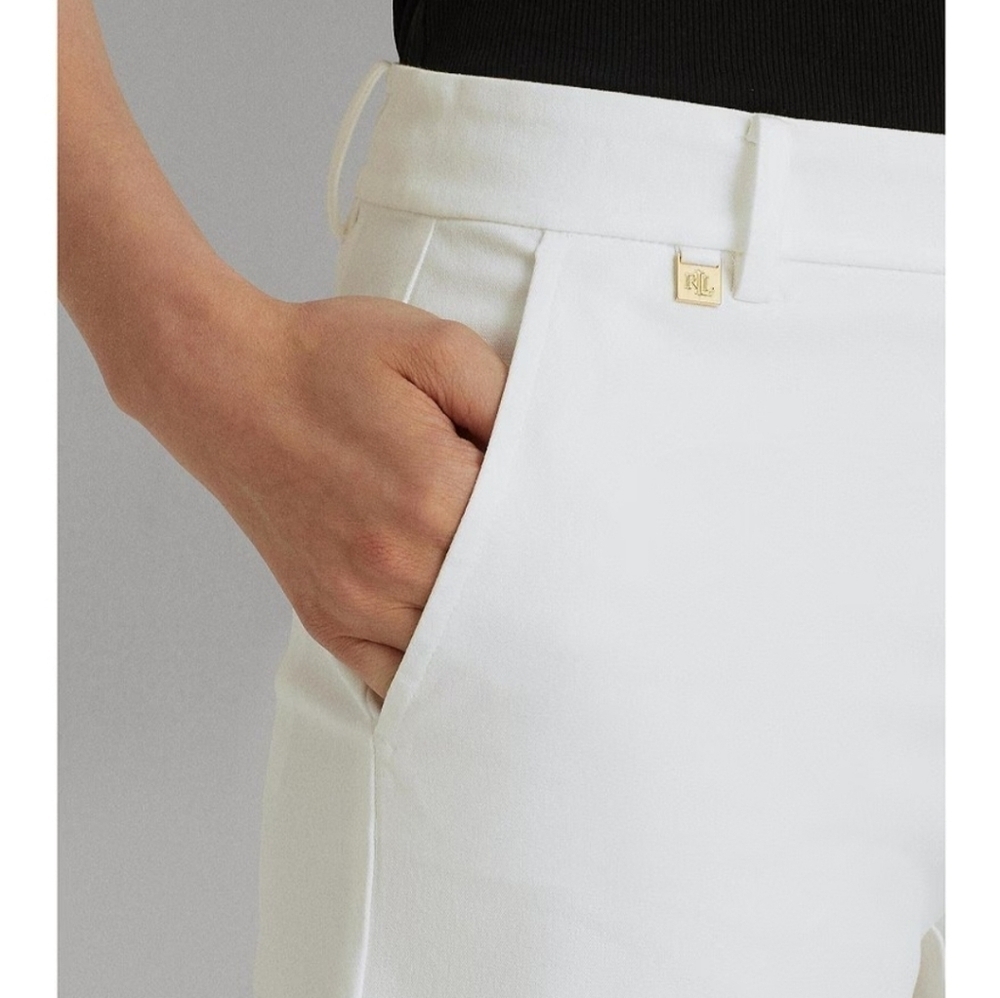 Women's White Shorts - Picture 2 of 7